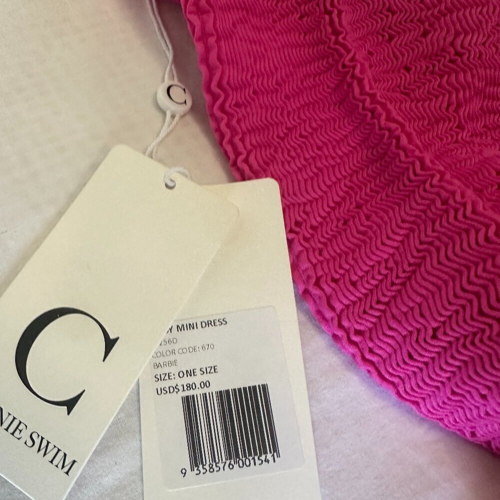 NWT CLEONIE Jindy Mini Barbie Color Swim Cover Up - Picture 4 of 7